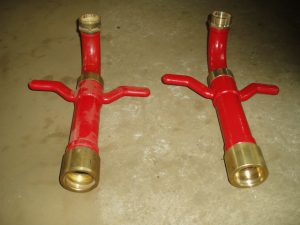 aluminum and brass casting fire fighting elbow fitting